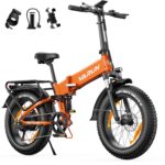 VARUN E Bike Klapprad 20 Zoll, Ebike Herren Damen mit 48V 13Ah Akku, 120KM Reichweite, 4.0 Fat Tire, LCD-Display mit 5 PAS, E-fatbike mit 7-Gang, StVZO, All-Terrain Pedelec Elektrofahrrad