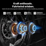 Touroll S2/S2 Pro 2026 Klappbar E-Bike Herren, 250W Fatbike, 20"×4.0" All-Terrain Reifen, 150 km Reichweite, 720Wh Akku, StVZO Straßenzulassung – Elektrofahrrad für Stadt, Offroad & Pendler