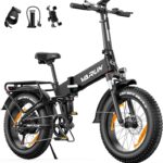 VARUN E Bike Klapprad 20 Zoll, Ebike Herren Damen mit 48V 13Ah Akku, 120KM Reichweite, 4.0 Fat Tire, LCD-Display mit 5 PAS, E-fatbike mit 7-Gang, StVZO, All-Terrain Pedelec Elektrofahrrad