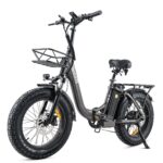 HANEVEAR Elektrofahrrad E Bike Klapprad mit 24Ah/48V Lithium-Akku | bis zu 140km, Fatbike Ebike mit Hydraulische Bremse, 250W 65Nm Heckmotor, Elektrofahrrad für Erwachsene