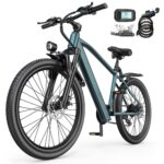 Eleglide E Bike, E-Bike Herren Damen mit 250W Motor 10Ah Akku, Offroad E-Mountainbike, 7 Gänge Elektrofahrrad Für Berge und Pendeln, Multifunktional, Höchstgeschwindigkeit 25km/h, 35 km Reichweite