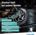 Fischer E-Bike City CITA 2403 Active Elektrofahrrad für Damen und Herren, RH 43, Frontmotor 40 Nm, 48 V Akku