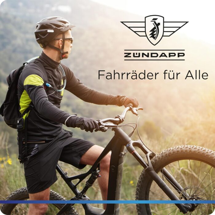 ZÜNDAPP E Bike 26 Zoll Fahrrad Damen Ebike 26 Zoll Green 2.7 Elektrofahrrad Pedelec Cityrad Hollandrad